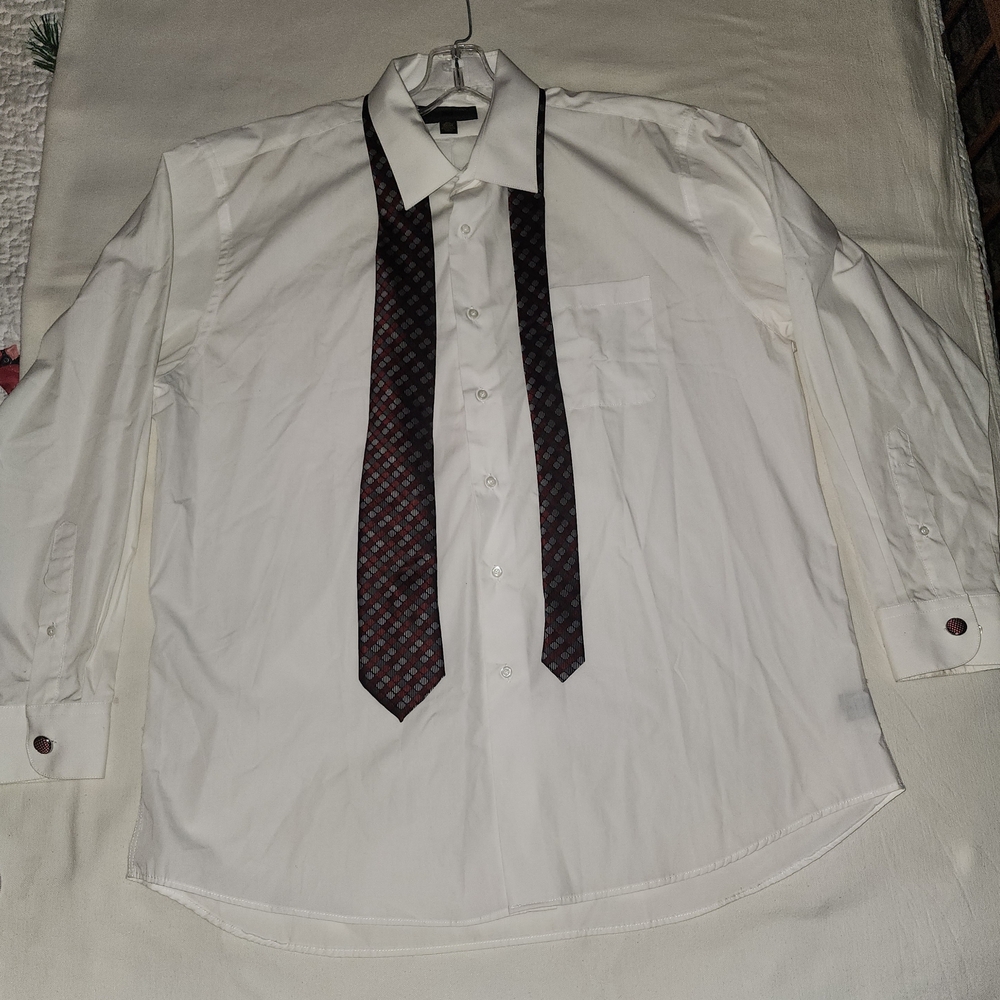 Alexander Julian, Dress Shirt, Tie and Cuff links